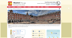 Desktop Screenshot of madridcity.com